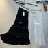 Women Lacey Patch Work Embroidered Mid Length Skirts